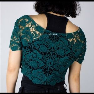 Kimchi Blue Crochet Crop Top